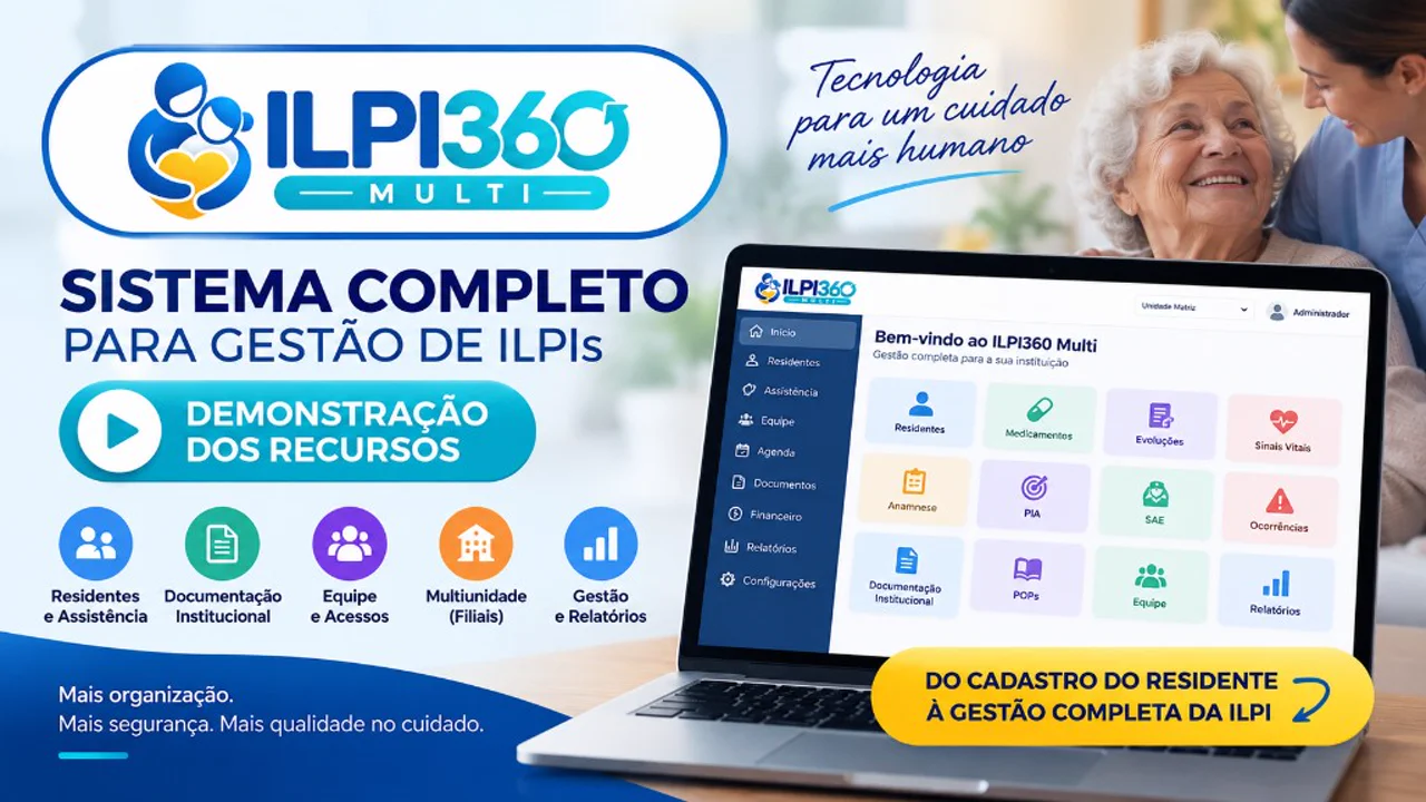 ILPI360 Multi — sistema completo para gestão de ILPIs: demonstração dos recursos